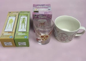 Sailor Moon Slim Bottle Mug Glass Set - Picture 1 of 6