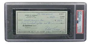 Bobby Thomson New York Giants Signed Bank Check PSA/DNA 85025541 - Picture 1 of 3