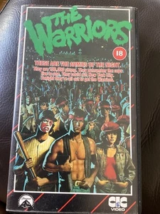 The Warriors VHS Cassette Tape 1979 Vintage 70s Prop Rare Cult Classic - Picture 1 of 7