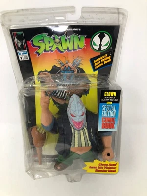Spawn Series 1 Clown Clown Head Action Figure by Unknown by McFarlane - Image 1 of 4