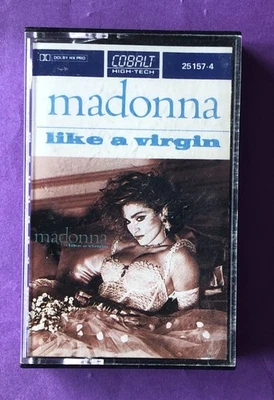 cassette Tape Madonna Like a virgin cobalt high tech 25157-4 C1 - Image 1 of 3