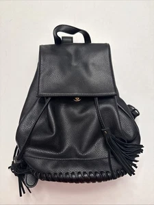 Urban Outfitters Silence + Noise Faux Leather Backpack Bookbag Purse Carryall - Picture 1 of 11