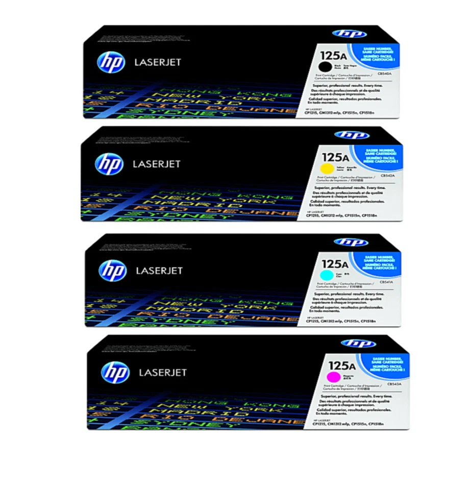 Genuine Original HP 125A Laser Toner Cartridge NEW, For CP1215/CM1312mfp/CP1515n - Image 1 of 1
