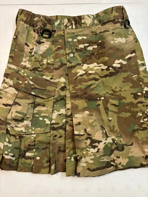 Falda escocesa utilitaria camuflaje para hombre falda escocesa tradicional táctica militar talla 34 Foto 1 de 4