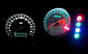 Kit Actualización Reloj LED LightenUPgrade BLANCO Gsxr SRAD 600 750 - Imagen 1 de 4