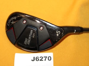 Callaway Big Bertha B21 24º 5 Hybrid RCH 65 Senior Graphite Golf Club J6270 EXC - Picture 1 of 7