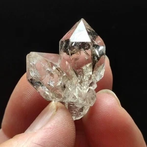 11g AAAA++++ Natural Herkimer Diamond Symbiotic crystal Quartz Healing 2702 - Picture 1 of 11
