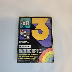 Fairchild Channel F Videocart 3 Untested CIB - Picture 1 of 8