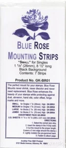 Blue Rose Stamp Mounts, Small Size - Picture 1 of 1