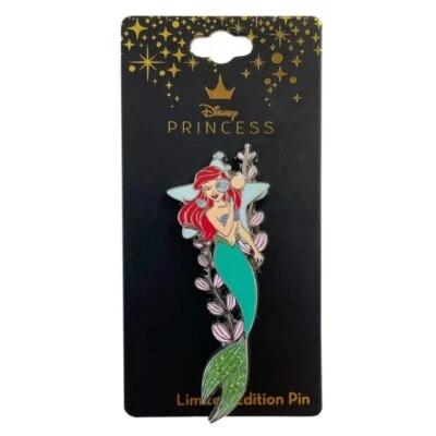 Disney ARIEL LA SIRENITA LE300 Prendedor ENCANTAMIENTO SUBMARINO Variante Plateada Foto 1 de 2