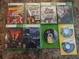 Lotto di giochi Xbox 360 - Halo 4 Resident Evil Call of Duty Black Ops 2 Borderlands - Foto 1 di 8