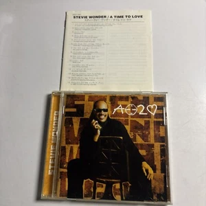 Stevie Wonder – A Time 2 Love (CD, 2005) Japan UICT-1027 - Picture 1 of 6