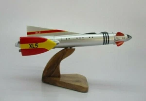 XL-5 Fireball Rocket XL5 Desktop Airplane Desk Wood Model Big New - Picture 1 of 6