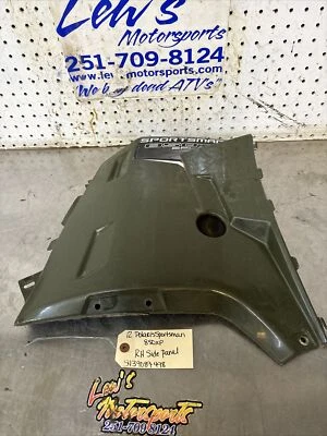 Polaris Sportsman 850 Xp 2012 4x4 lado derecho panel del motor cubierta cubierta cubierta verde Foto 1 de 4