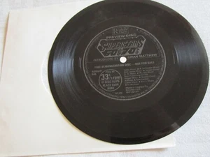 Brian Matthew – "Superstars Of The '60s / '70s" Preview Flex-Disc Readers 7inch - Picture 1 of 3