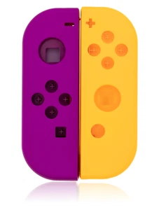 Joy-Con Controller Kompatibel Gehäuse Schale (Dunkelrot/Koralle) - Nintendo Switch - Bild 1 von 5