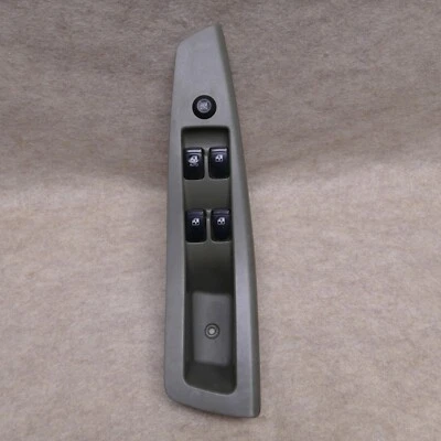 2005-2008 Suzuki Reno LH Driver Front Master Interruptor de Janela com Moldura Cinza 75000 - Imagem 1 de 4