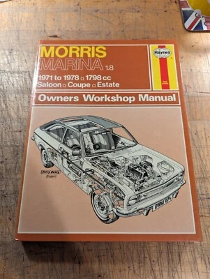 Morris Marina 1.8 (1971-1978) Haynes Owners Workshop Manual - Image 1 of 4