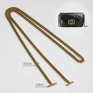 Chain Crossbody Shoulder Strap for Gucci Marmont/Dionysus mini Speedy Series - Picture 1 of 22