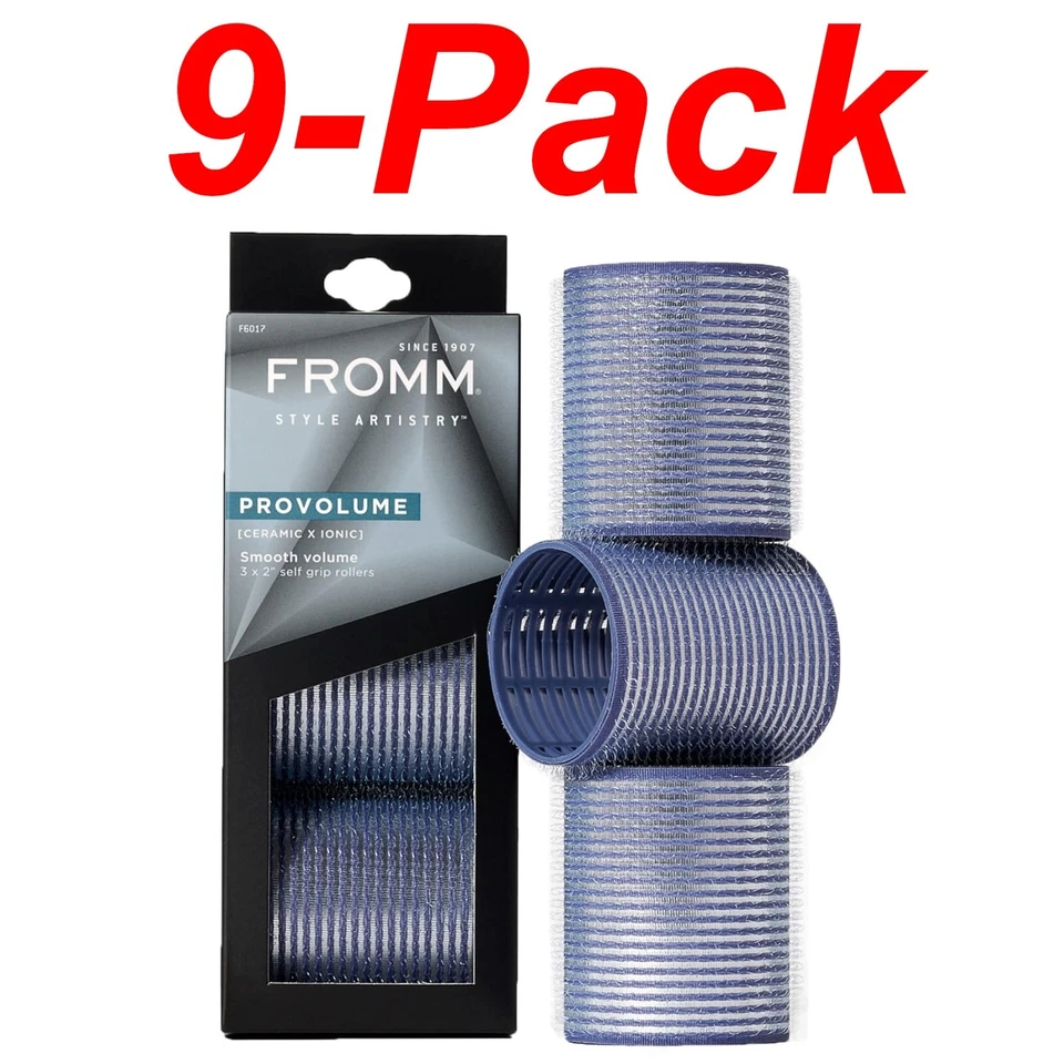 Fromm Pro Volume Thermal Ceramic 2" Hair Roller 3-Pack F6017