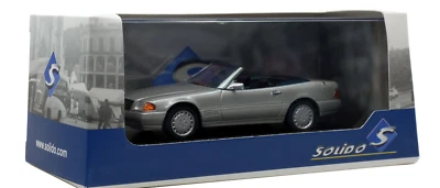 MERCEDES BENZ 500 SL CLASS R129 1989 ARGENTO SOLIDO S4304000 1/43 KLASSE ARGENTO - Immagine 1 di 4