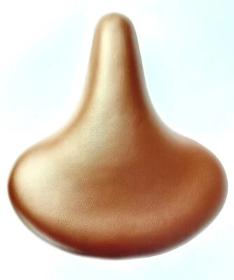 Brown City Bike Saddle - Image 1 of 4