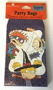 Vintage Nickelodeon - Rugrats Halloween Party Bags - Year 1999 - Picture 1 of 3