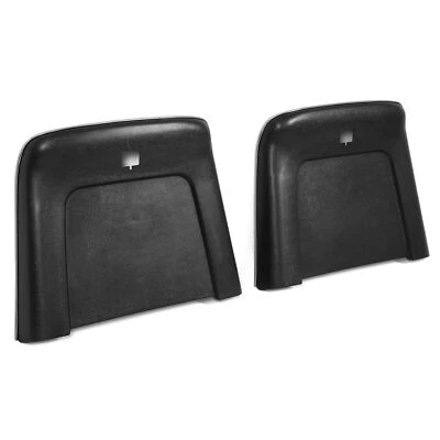 For Chevy Chevelle Pontiac GTO 1969-1972 Pair Bucket Seat Seatback & Chrome Trim - Image 1 of 4