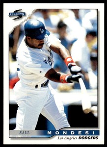 1996 Score Raul Mondesi Los Angeles Dodgers #7