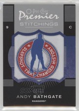 2007-08 O-Pee-Chee Premier Stitchings Variation /99 Andy Bathgate #PS-AB HOF