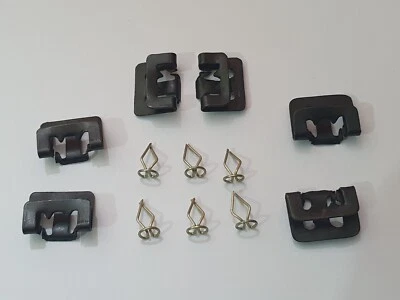 FRONT DOOR GLASS WEATHERSTRIP  CLIP SET DAIHATSU FEROZA TAFT ROCKY FOURTRAK Foto 1 de 4