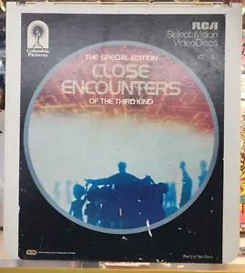 Close Encounters Of The Third Kind Spielberg Special Edition CED Selectavision - Picture 1 of 5