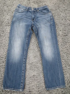 Buckle BKE Jeans Herren 31S 31x29 blau Stretchmischung Denim Tyler Straight *MANGEL - Bild 1 von 19