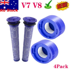 4Pack Filter Kit For Dyson V6 V7 V8 Animal Absolute V8 Origin V8 Fluffy V8 Extra - Picture 1 of 12