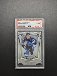 2019-20 Panini Prizm - KAAPO KAKKO - #P-KK Rookie Base - PSA 10 GEM MT - FINLAND