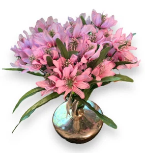 Floral Garden Coneflowers Artificial Bouquets Fake Silk Plants Arrangement New - Picture 1 of 10