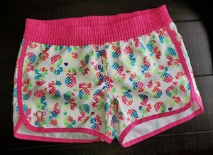 Girls Op Athletic Shorts Size 6 Pink Pineapple New - Picture 1 of 4