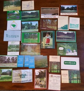 Golf Course Country Club Score Cards Maps Golf Clubs - Picture 1 of 16