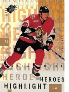 2000-01 SPx Highlight Heroes #HH9 Marian Hossa