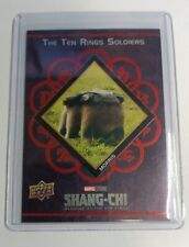 2023 Upper Deck Shang-Chi Ten Rings Soldiers Red Parallel #T7 MORRIS Insert card