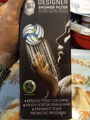 Enviro Products Designer Shower Filter W Aromatherapy Ring - NEW (0741) - Image 1 of 4