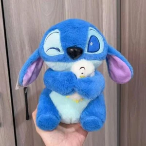 Almohada de felpa de 25 cm Disney Stitch abrazo al pato Donald pato comodidad para niños plus - Imagen 1 de 14