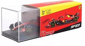 IDEA REGALO Ferrari F1 SF23 MONZA GP 2023 LECLERC VETRINA 1/43 Burago - Foto 1 di 6