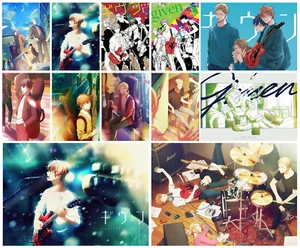 Gegebenes Poster Anime Manga Wohnkultur Wandkunst Druck A3 A4 5x7 Satin matt glänzend - Bild 1 von 16