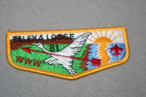 BSA OA LODGE TALEKA LODGE 81 S ISSUE FLAP - Picture 1 of 1