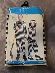 Children's Jailbird Halloween Costume Size Medium 8-10 - Picture 1 of 4