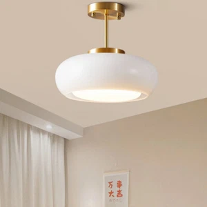 Porch Ceiling Lights Bedroom Pendant Light White Lamp Kitchen Pendant Lighting - Picture 1 of 6