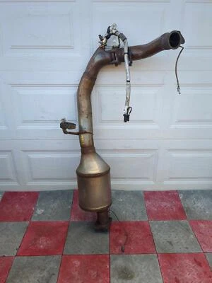 2017-2020 Silverado Sierra 3500 HD 6.6L Diesel OEM Exhaust Pipe Assembly 53k Mi - Imagem 1 de 4