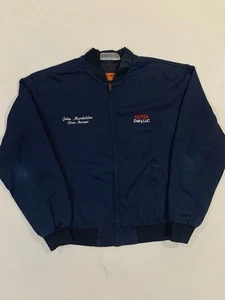 Red Kap Mechanic Technician Work Jacket XL Industrial Auto Uniform #B06 - Picture 1 of 5