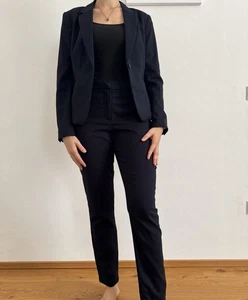 H&M Blazer Gr. 40 Dunkelblau meliert - Bild 1 von 6
